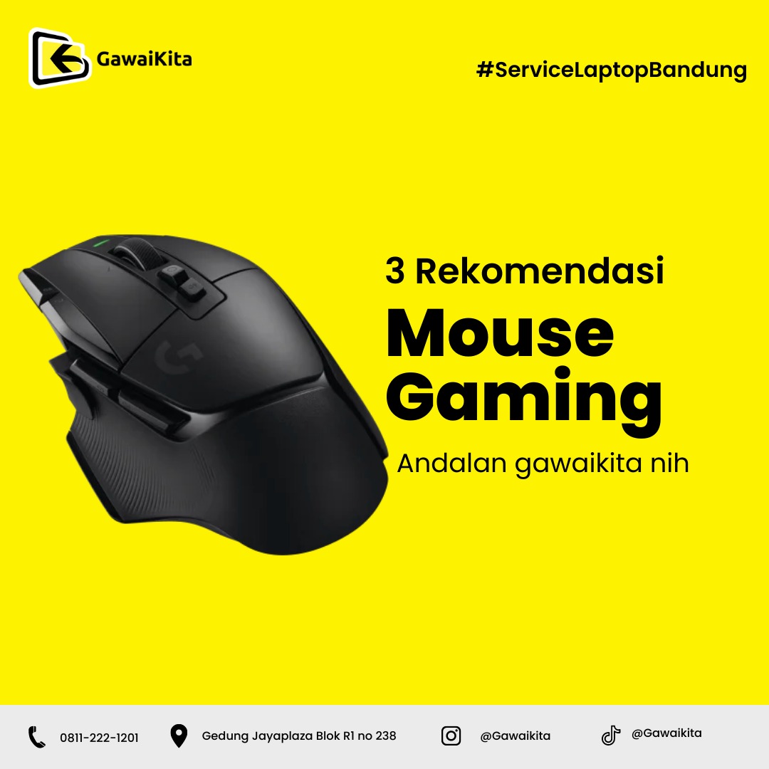 3 REKOMENDASI MOUSE GAMING TERBAIK 2023